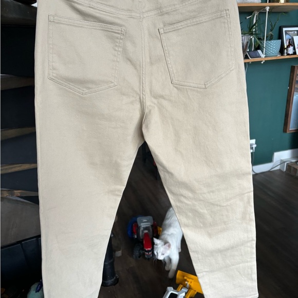 Oak + Fort high rise tapered jean - Picture 2 of 4